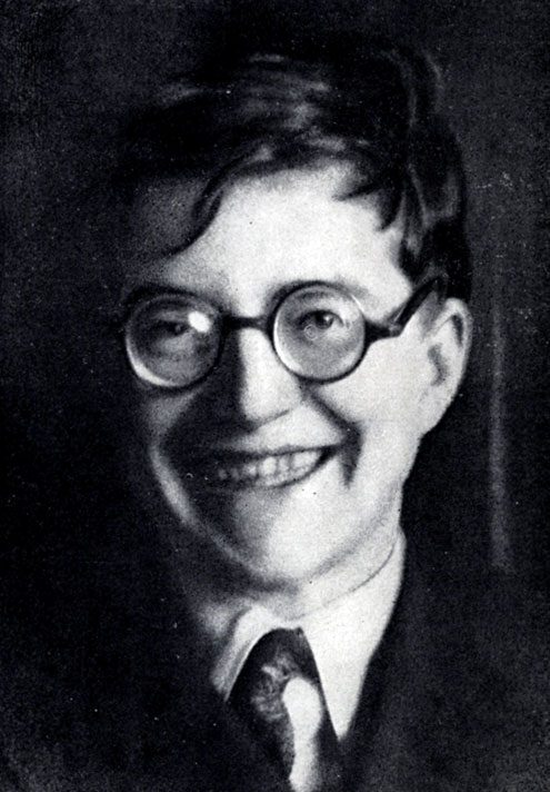 Д. Д. Шостакович. 1933 г. Фото Н. В. Варзар. Публикуется впервые