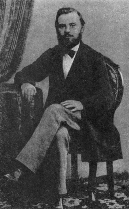 М. А. Балакирев в 1858 году. С фотографии