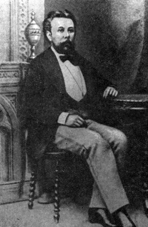М. П. Мусоргский в 1873 году. С фотографии