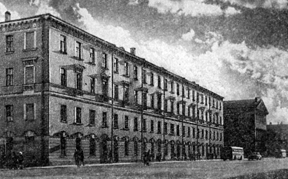 Суворовский проспект, дом № 63/2 (бывшее здание Николаевского госпиталя). Современная фотография