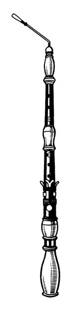 Рис. 11. Теноровый гобой (oboe da caccia), XVIII в