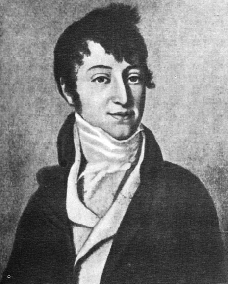 Иван Николаевич Глинка, отец композитора. С портрета И. Вернера. 1803 г.
