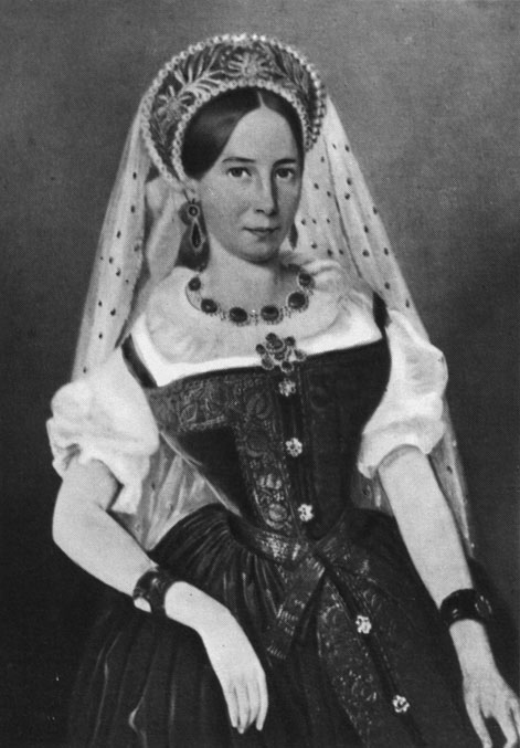 Мария Матвеевна Степанова 1-я, первая исполнительница роли Антониды. С портрета Мейера