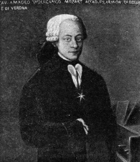 В. Моцарт 1777 г.