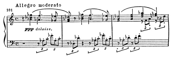 101. Allegro moderato